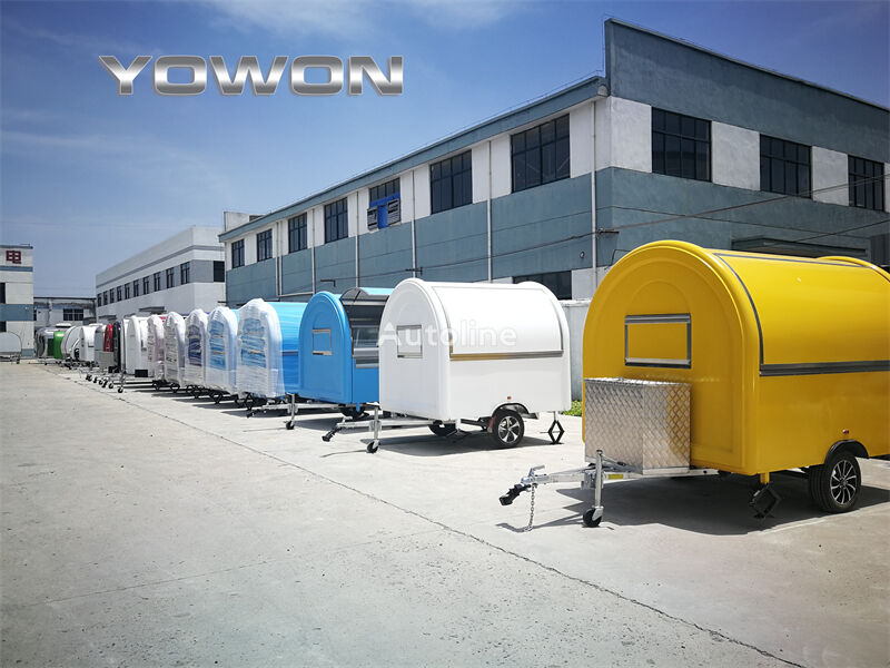 جديد عربة طعام مقطورة Yowon Customized mobile food truck trailer from China