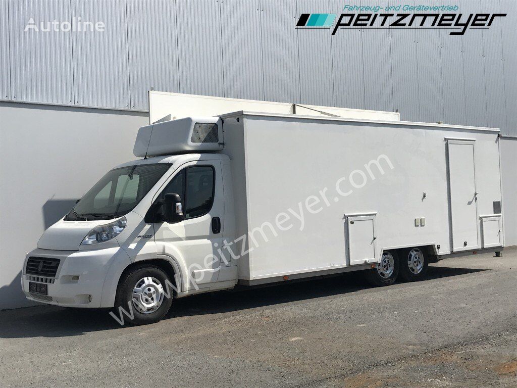 maisto vagonėlis IVECO (I) Ducato  Verkaufswagen 6,3 m + Kühltheke, Fritteuse