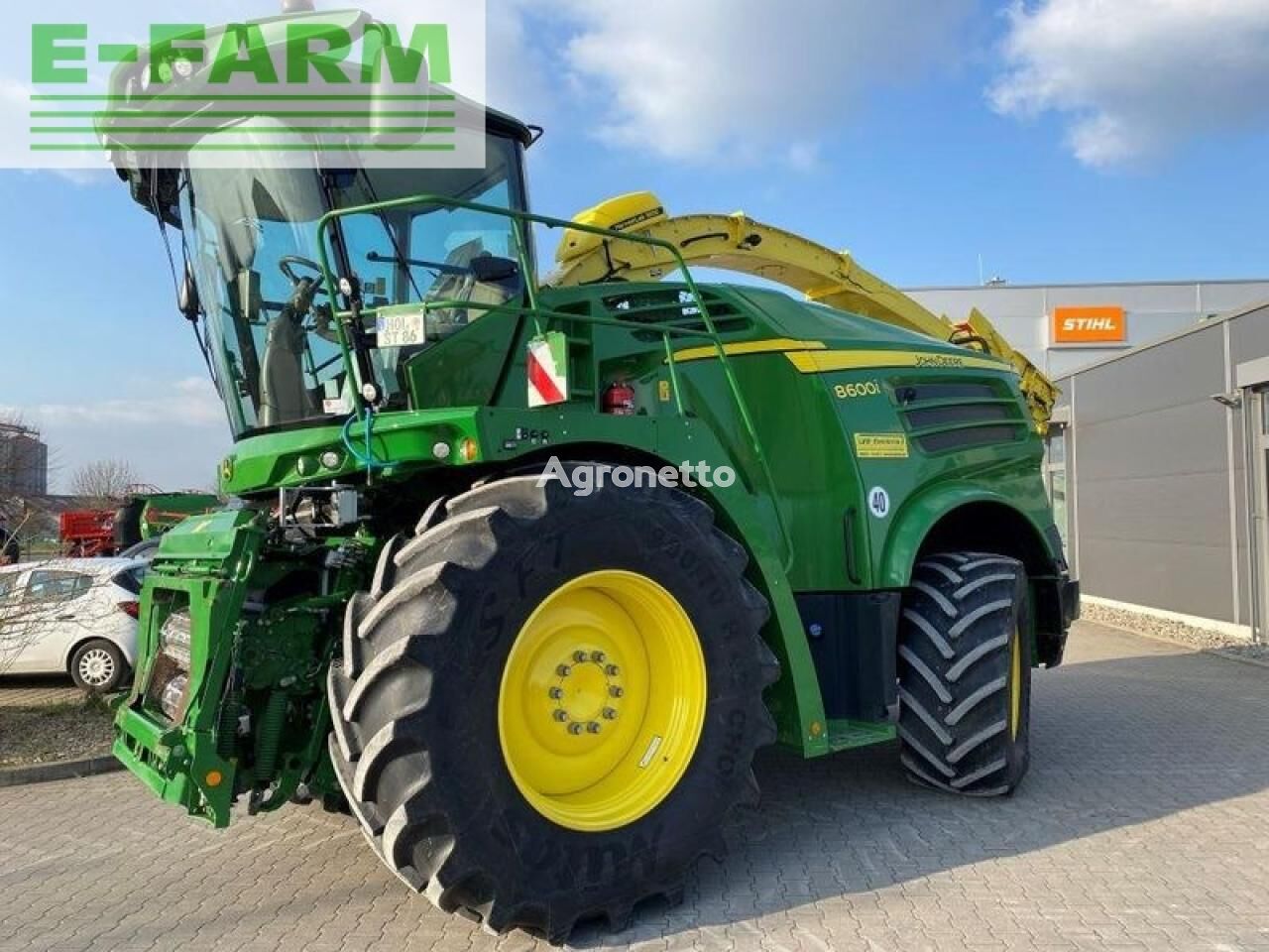 8600i mit kemper 460 stalkbuster forage harvester