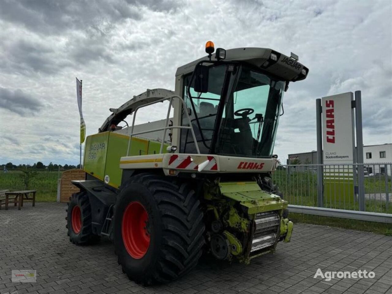 Claas JAGUAR 850 Speedstar cosechadora de forraje