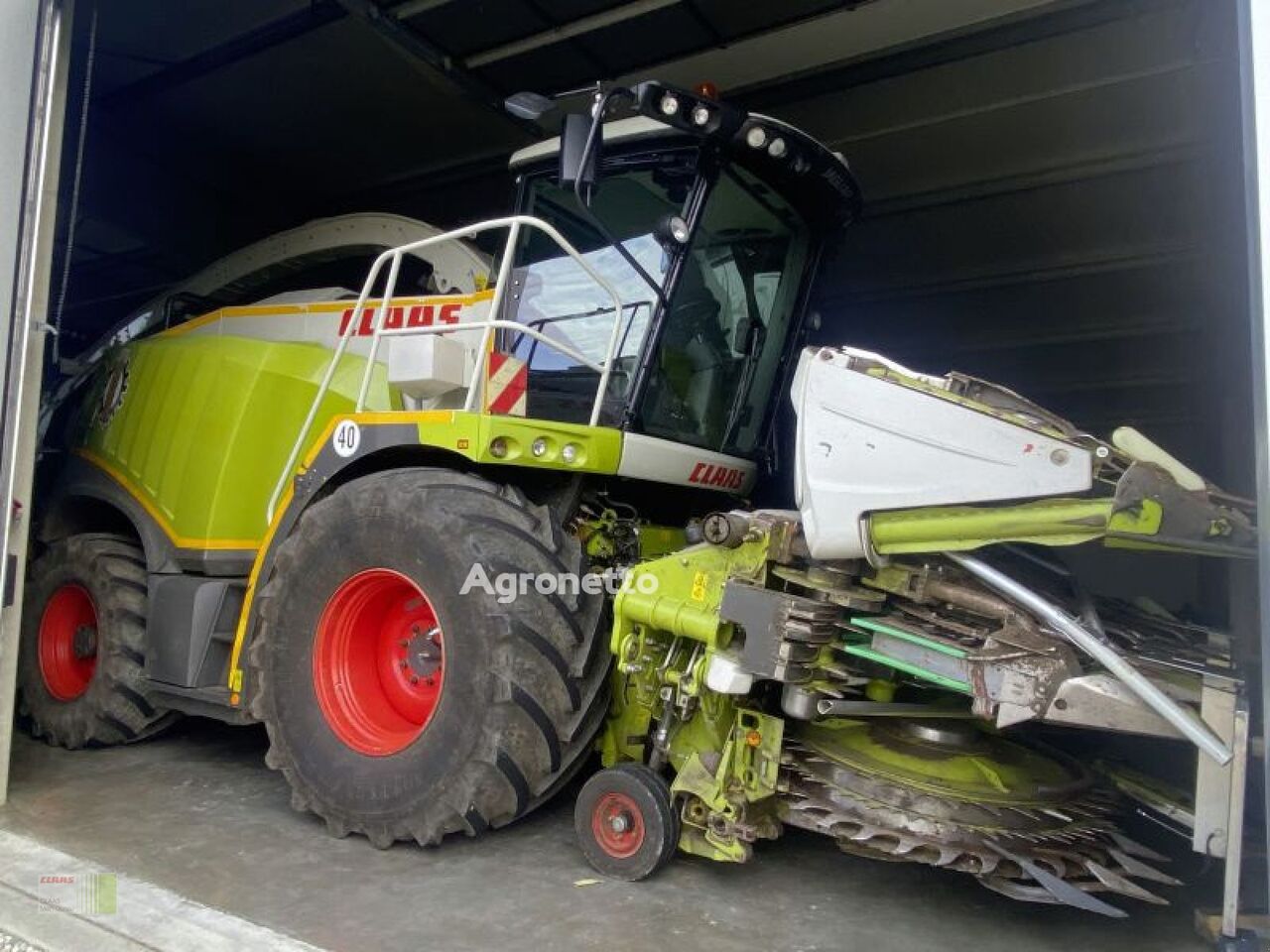 Claas JAGUAR 970 MIT ORBIS 900 hakselaar