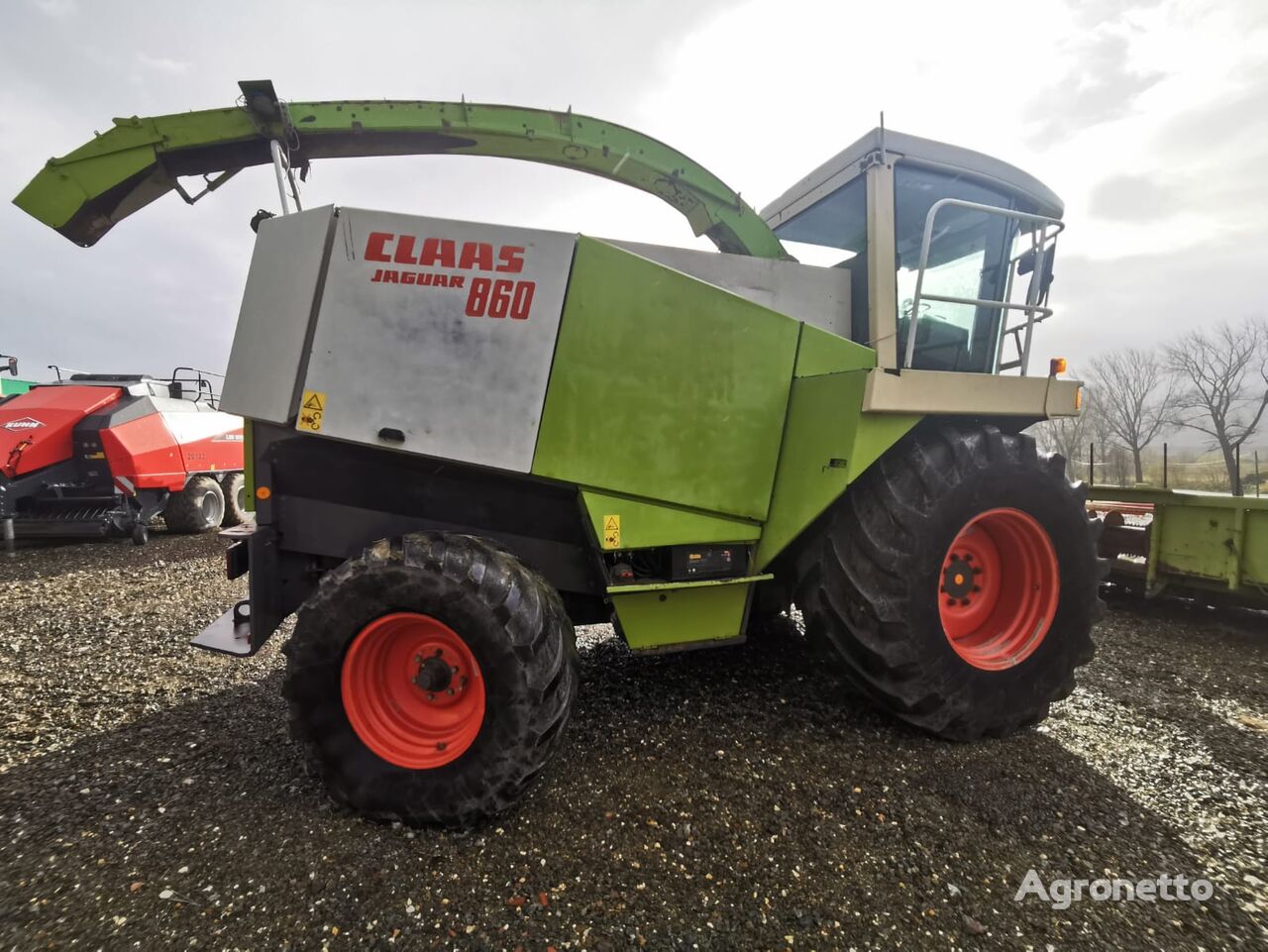 Claas Jaguar 860 forage harvester