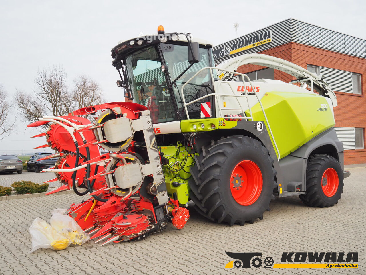 pašarų kombainas Claas Jaguar 860 4WD + Kemper 360 Plus