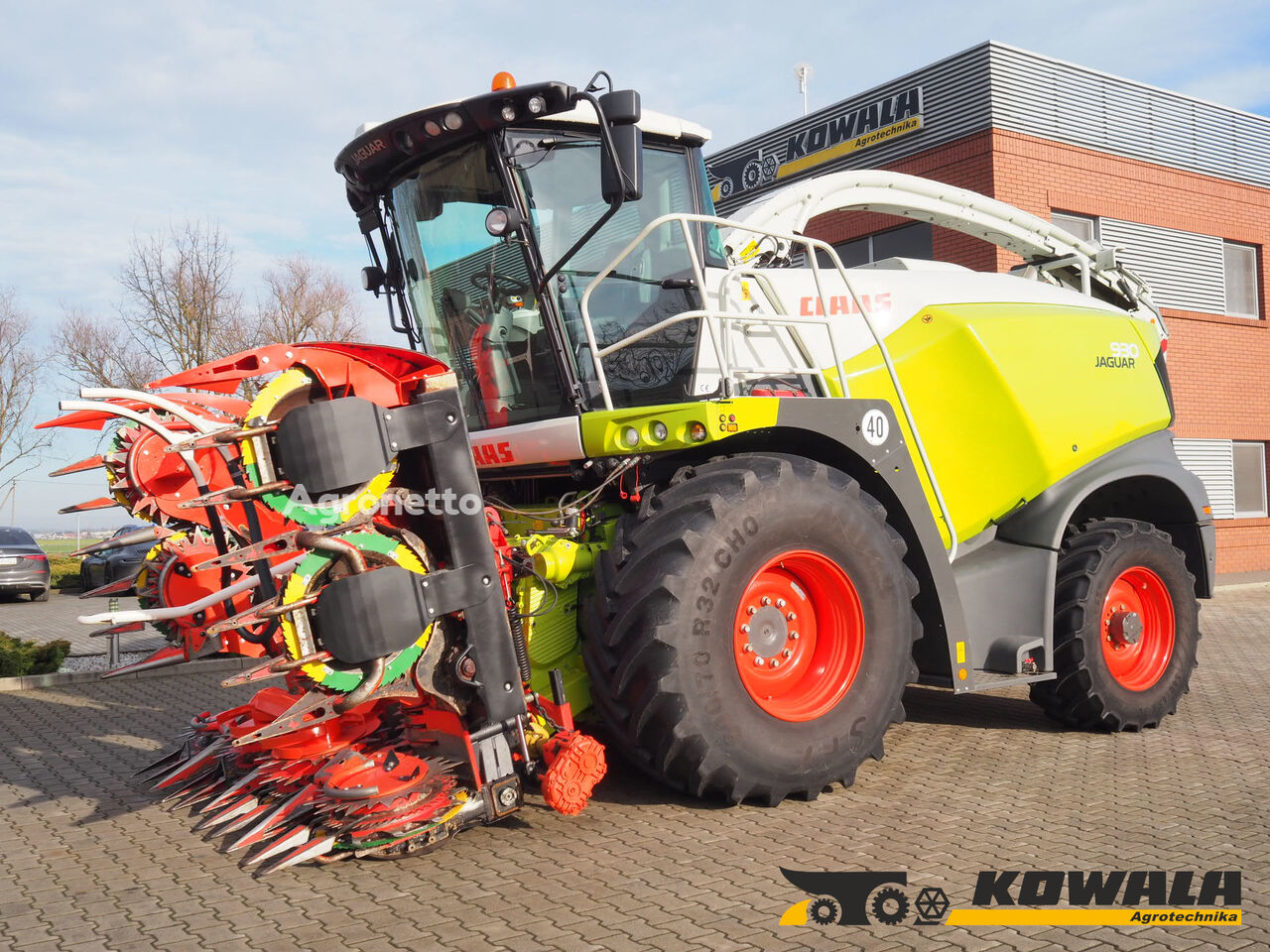 Claas Jaguar 930 4WD + Kemper 360 Plus forage harvester