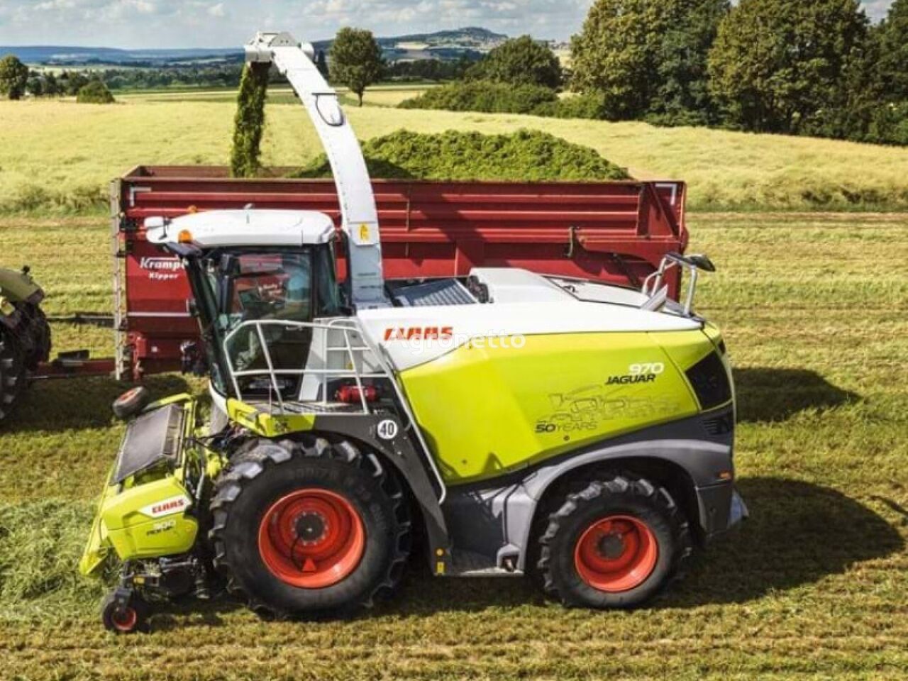 Claas Jaguar 970 cosechadora de forraje