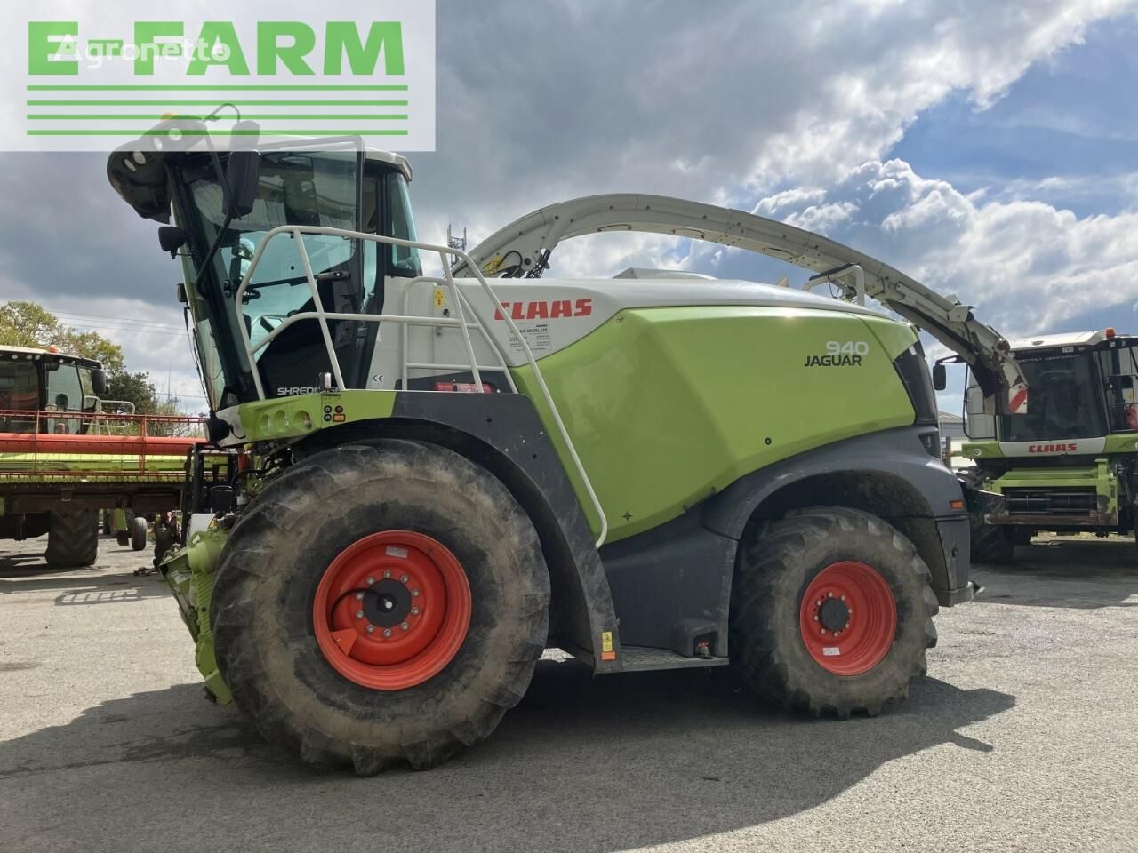 Claas jaguar 940+orbis 600sd forage harvester