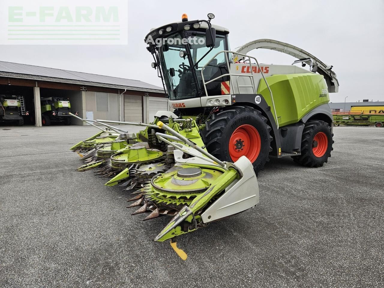 Claas jaguar 960 forage harvester