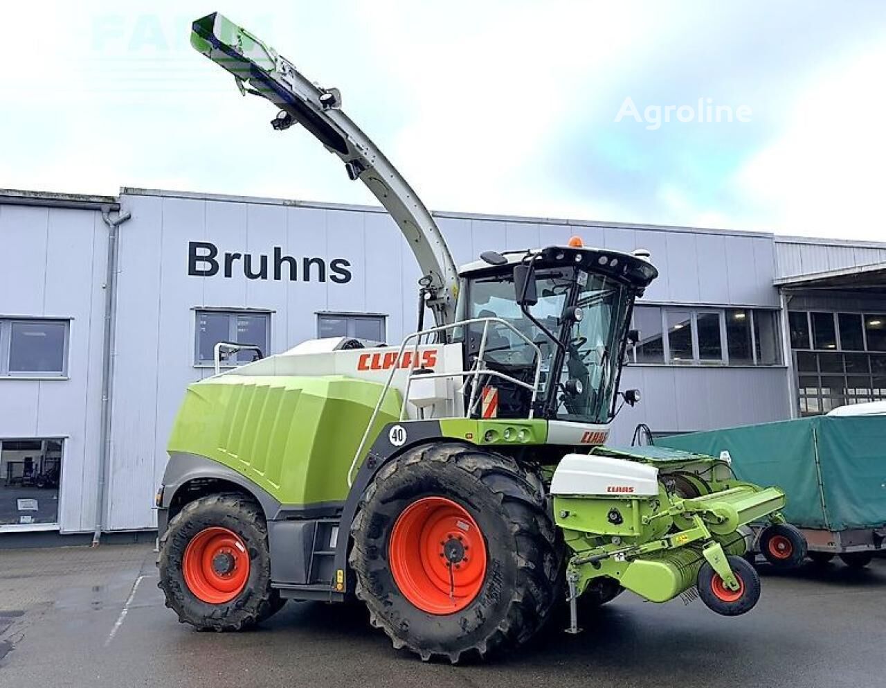Ensileuse Claas jaguar 980 - Agroline