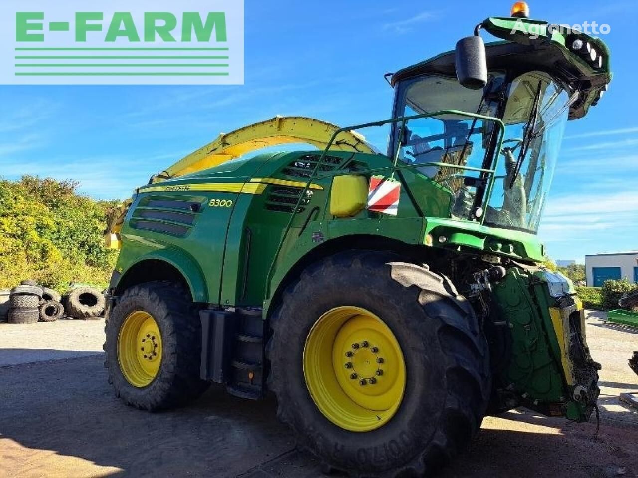 John Deere 8300 forage harvester