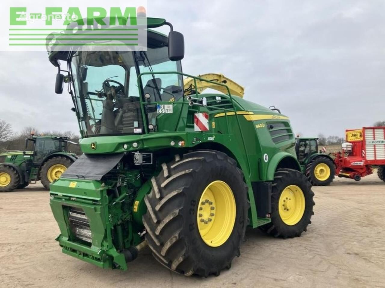 John Deere 8400 forage harvester