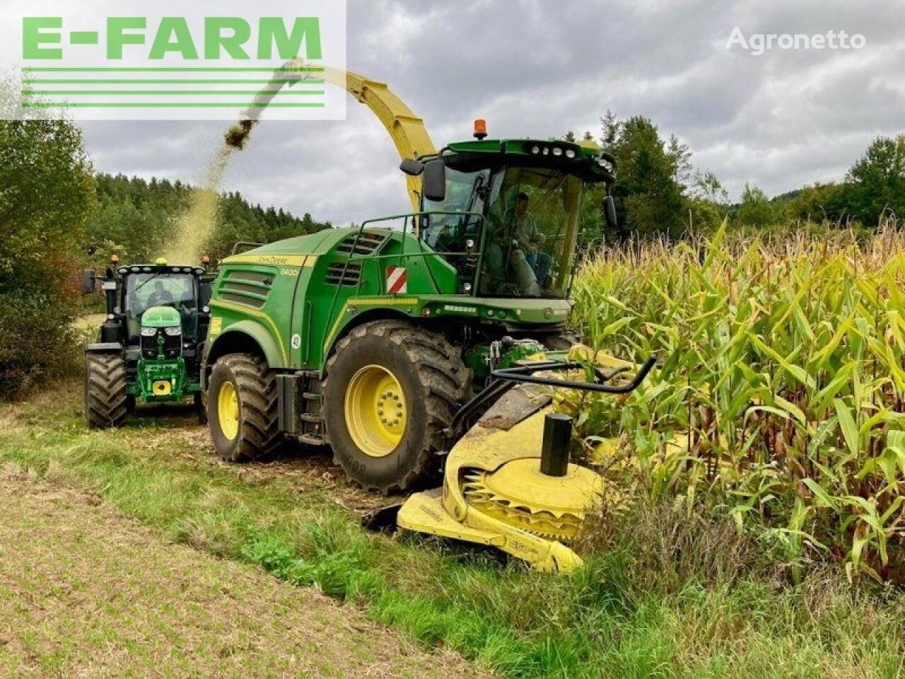 John Deere 8400i forage harvester