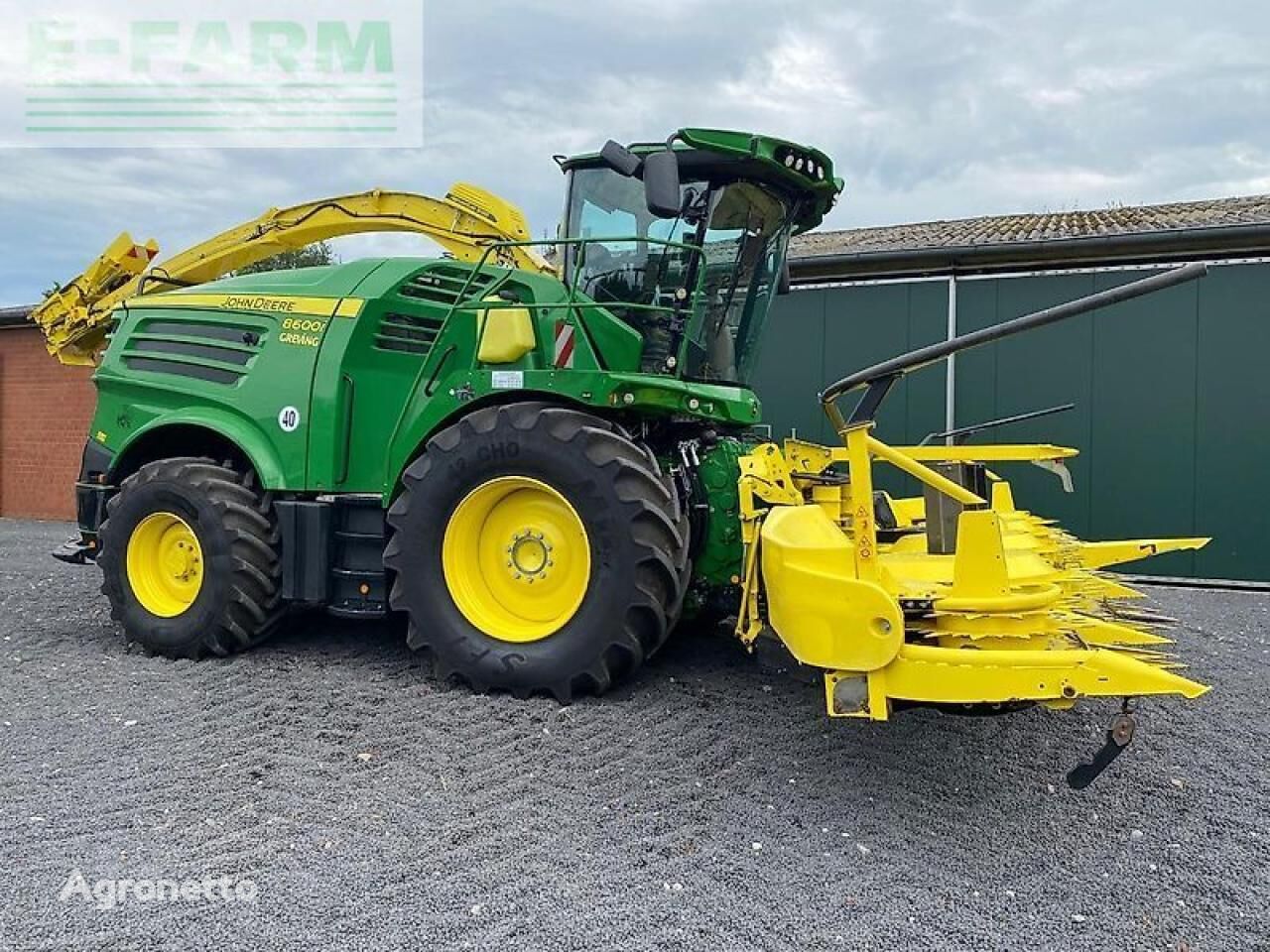 John Deere 8600i kemper 475 plus Feldhäcksler