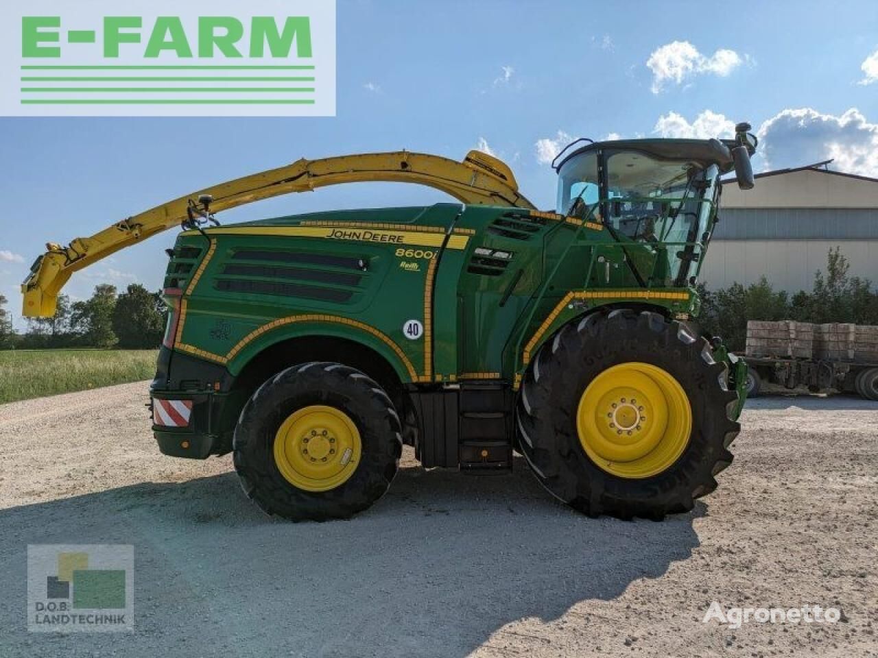 John Deere 8600i stalkbuster ajosilppuri