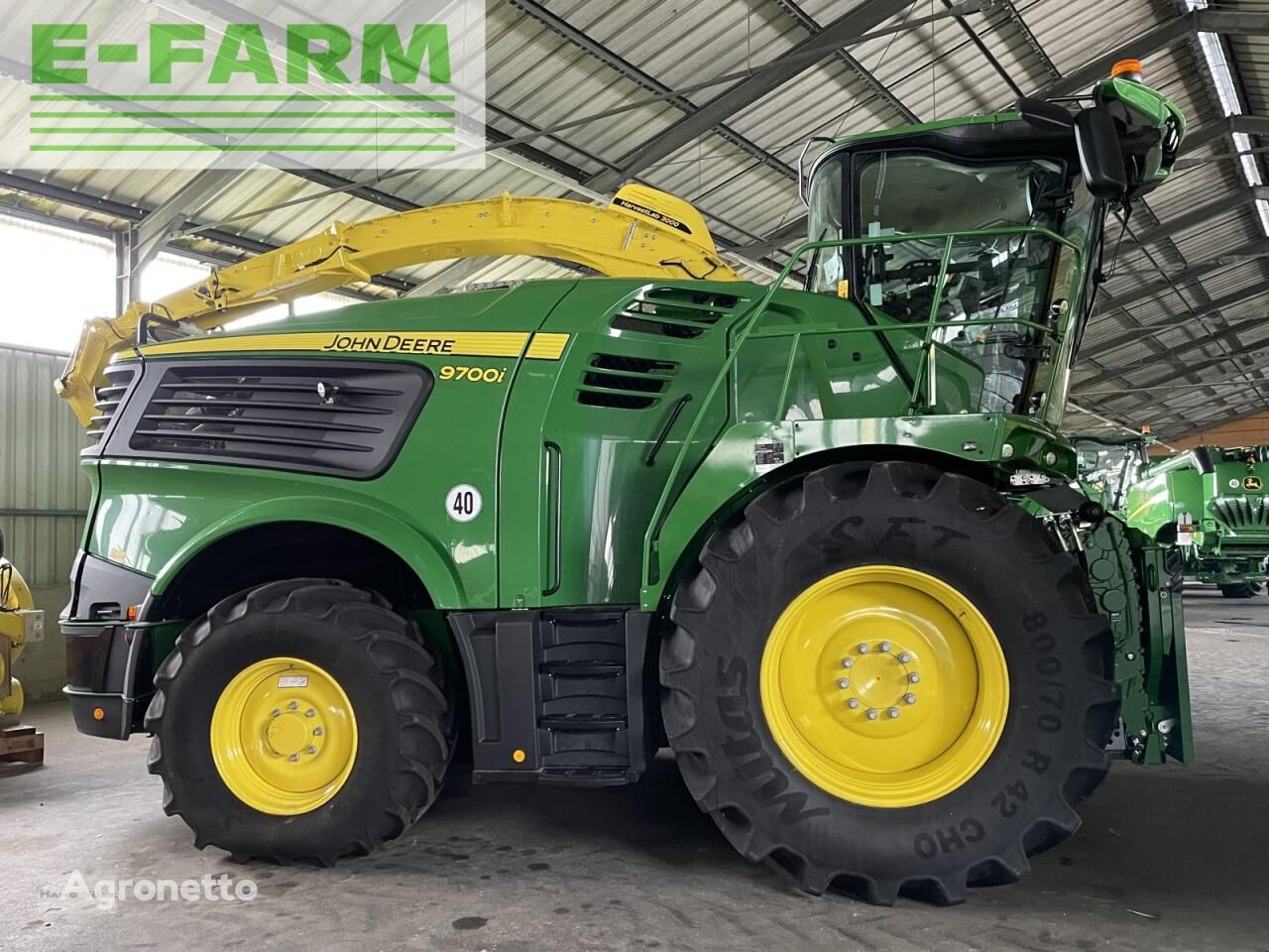 John Deere 9700i prodrive 40km/h forage harvester