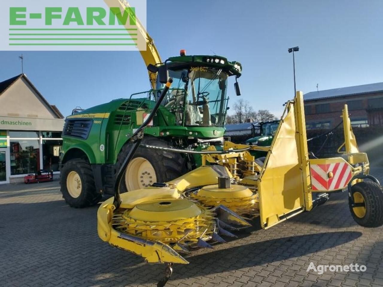 combină de recoltat furaje John Deere 9800