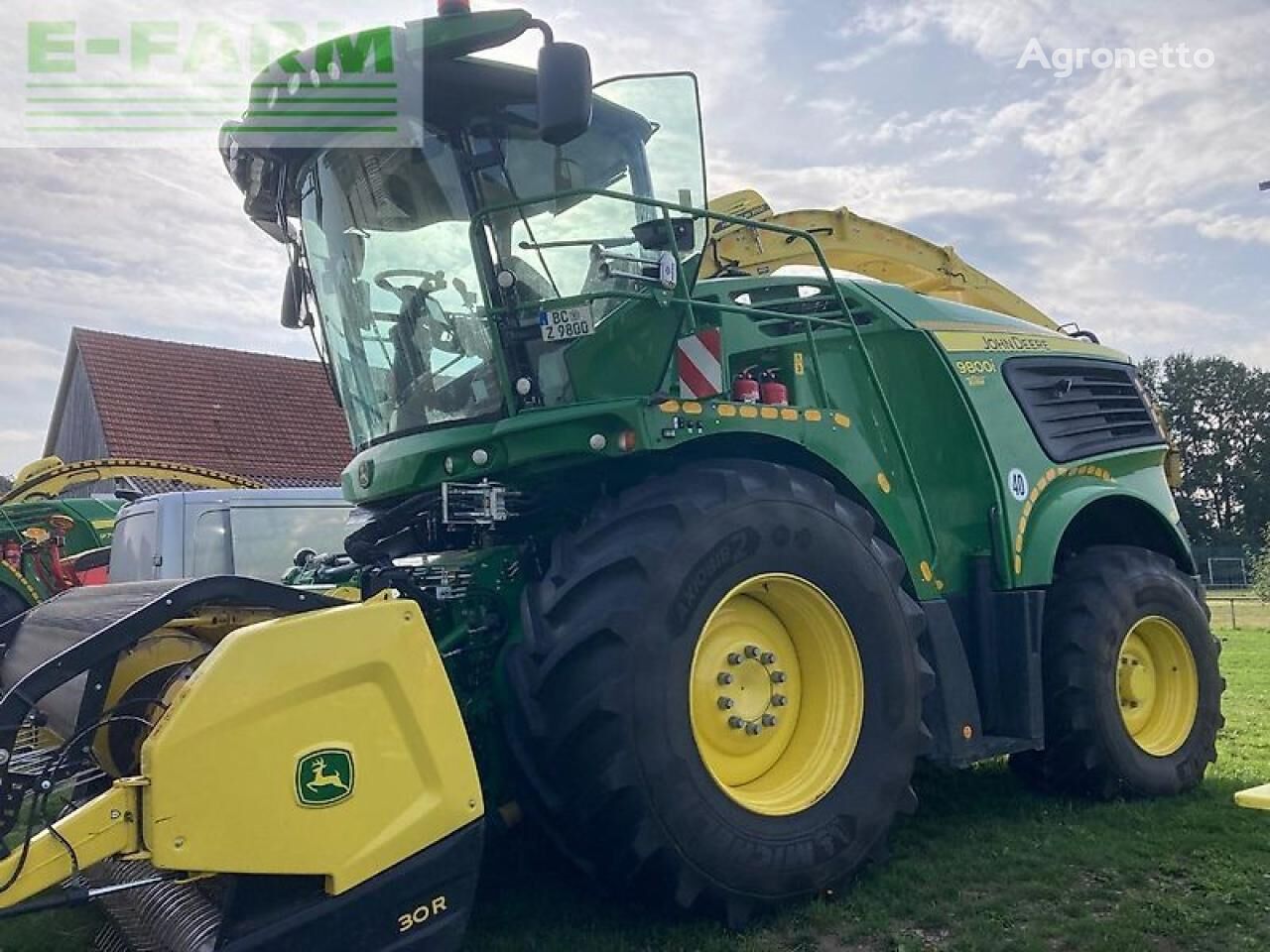 John Deere 9800i (my21) forage harvester - Agronetto