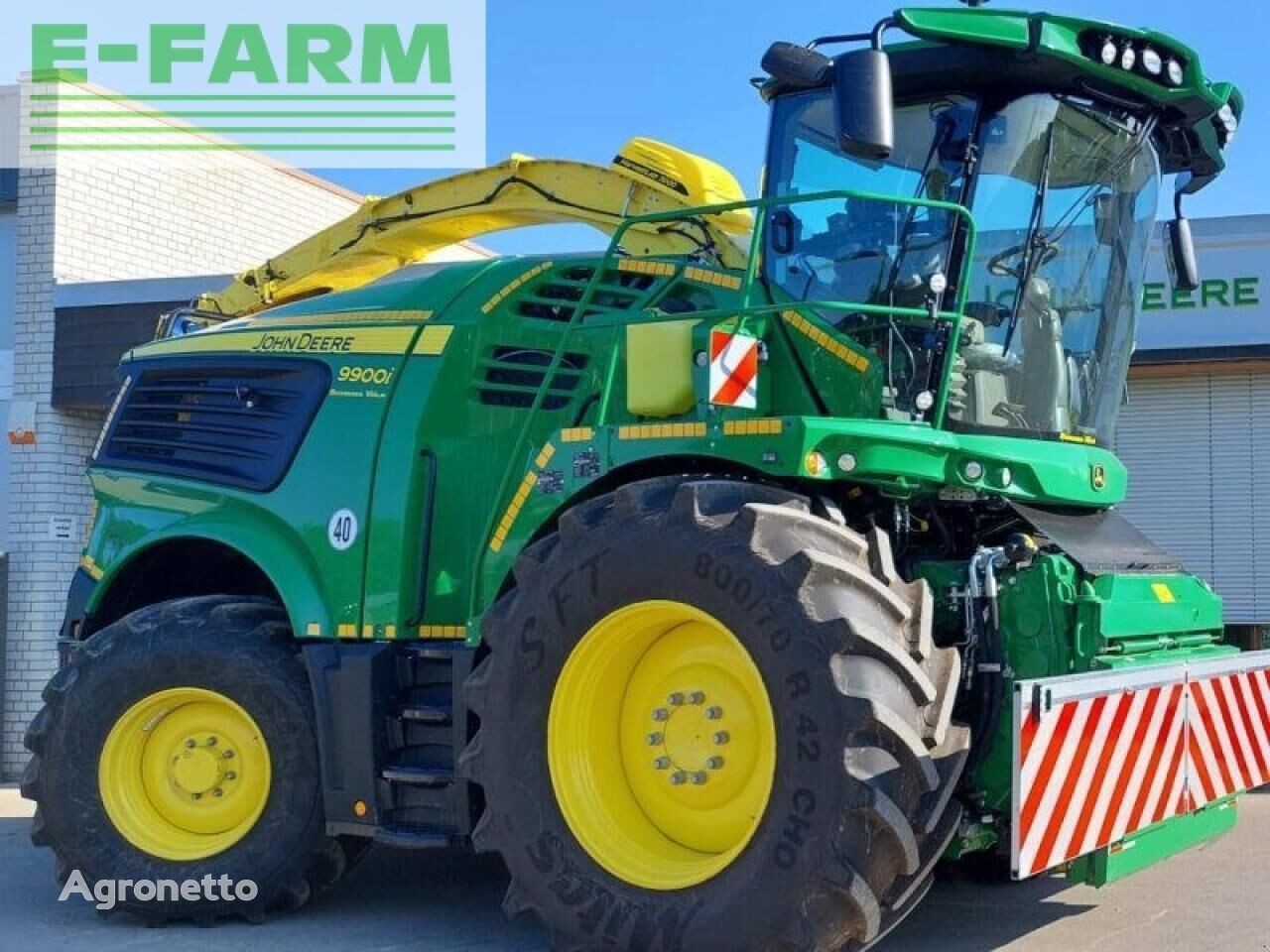 John Deere 9900 i Feldhäcksler