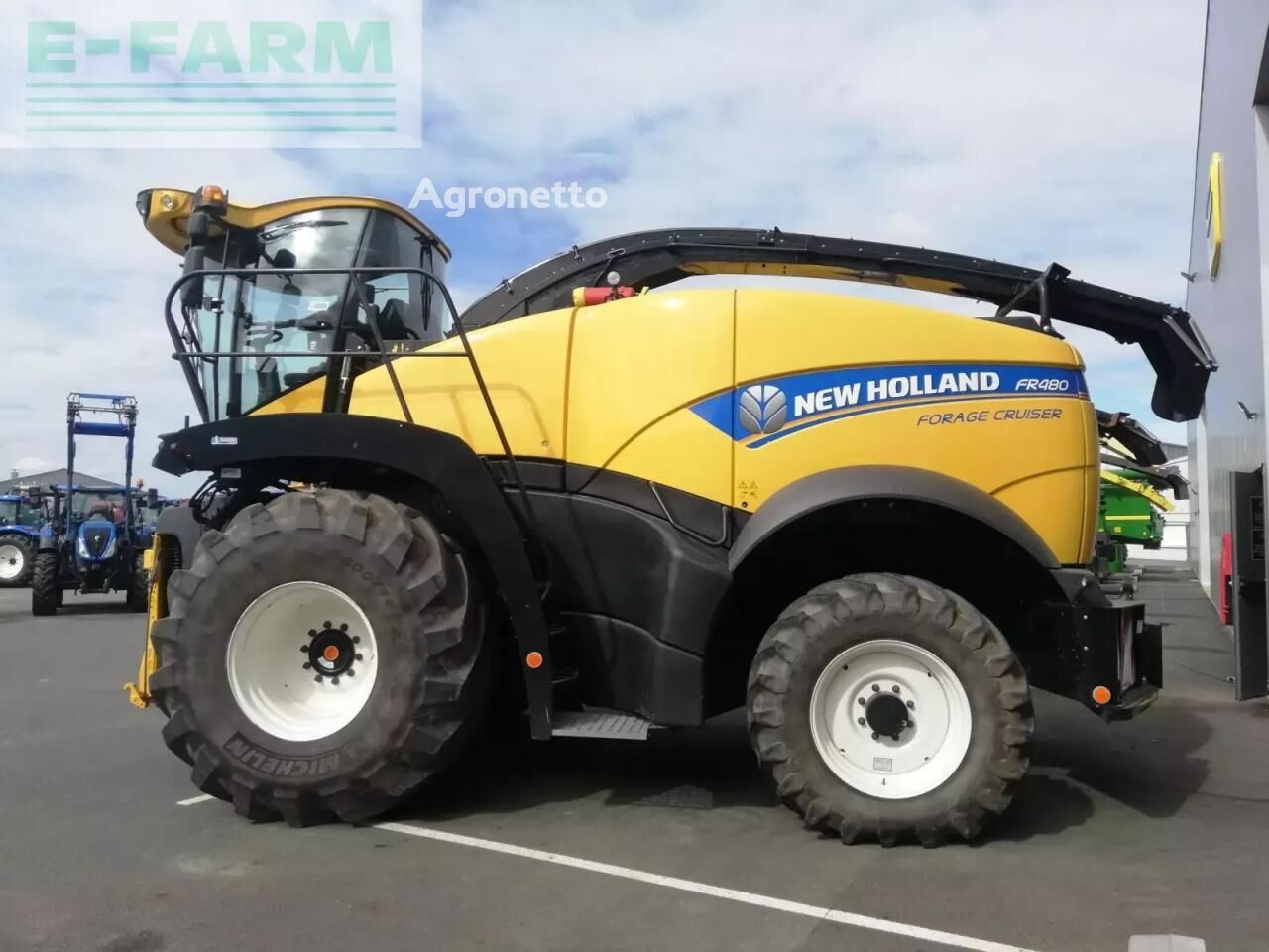 Ensileuse New Holland fr 480 à vendre | Agroline CD Ensileuse New Holland fr 480 - Agroline