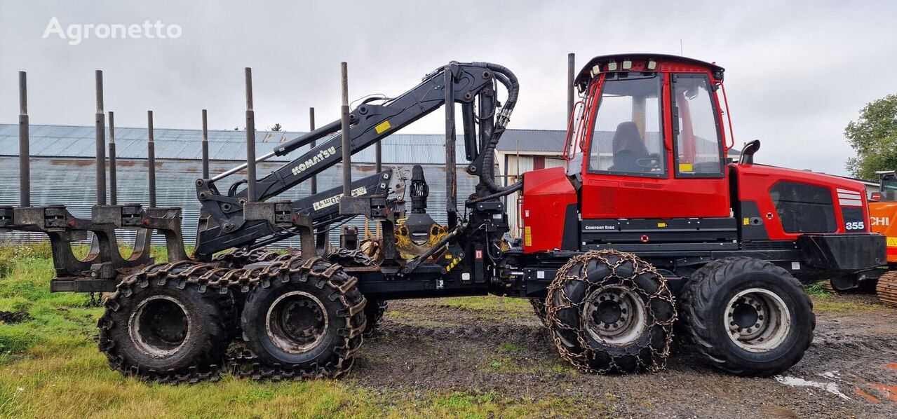 Komatsu XF855-3 forwarder