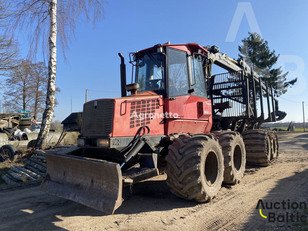 forwarder Valmet 860