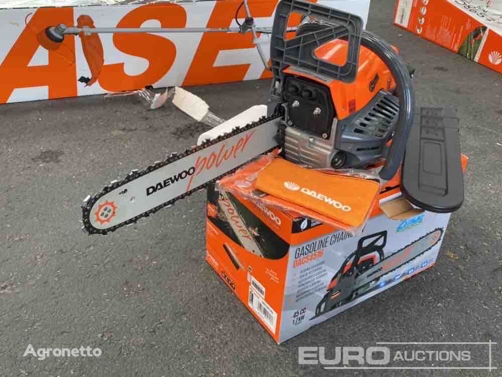 new Daewoo DACS4516 gasoline chainsaw