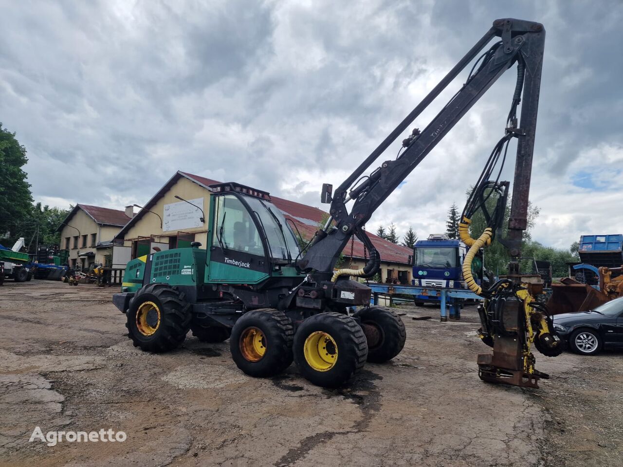 Timberjack Timberjack 1070 C Harwester harvester