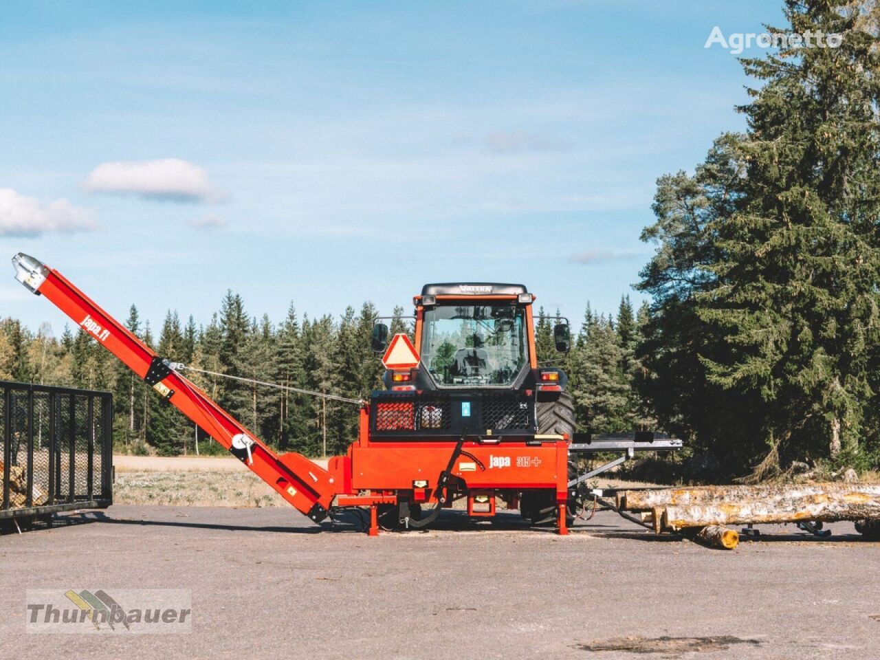 ny Japa 315 TRE + brændekløver