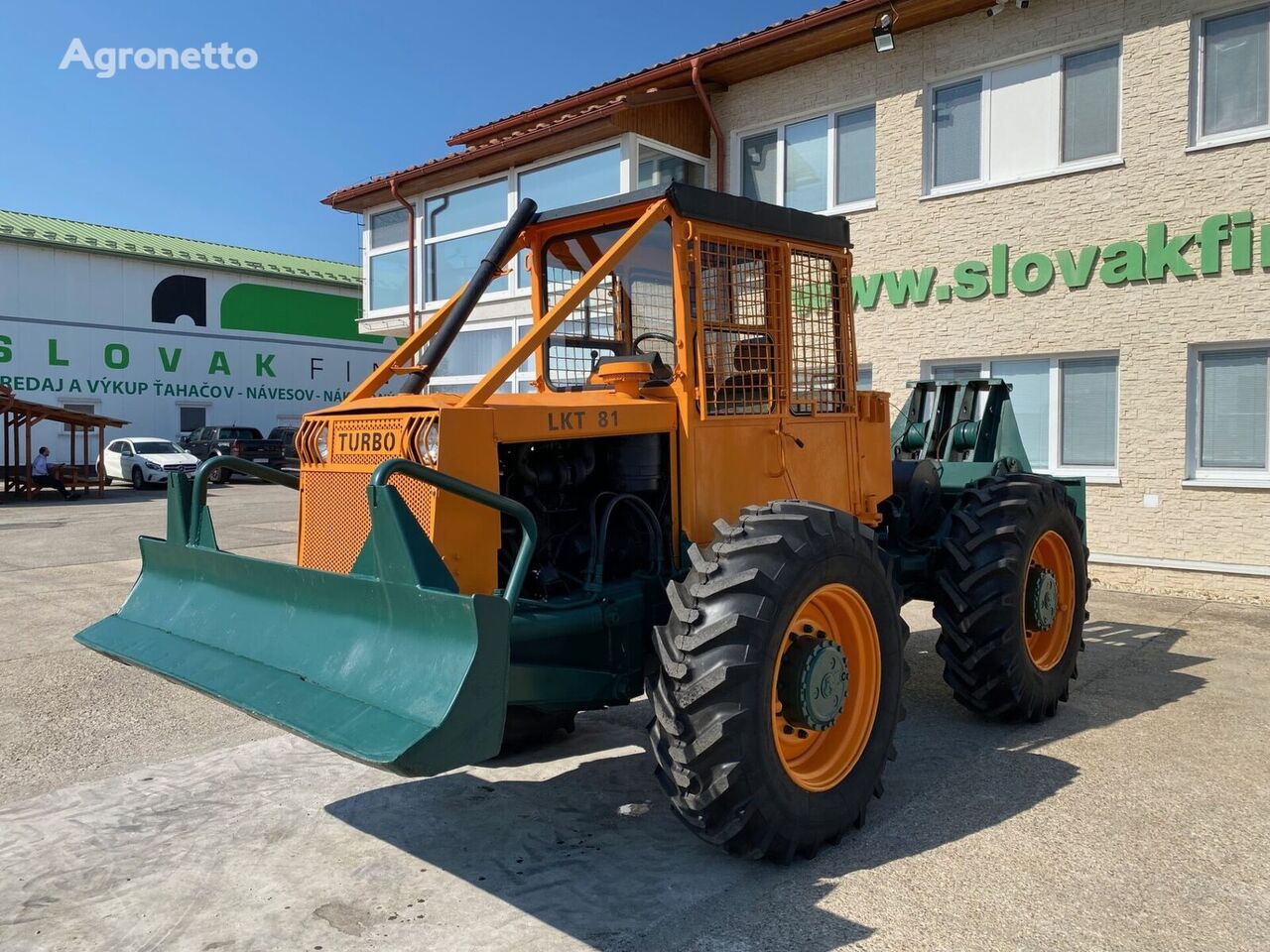 lesný traktor LKT 81 TURBO lesný kolesový traktor 4x4 VIN 328