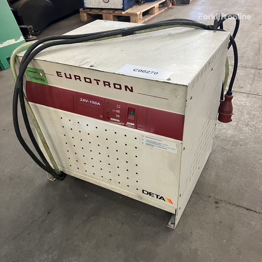 încărcător de baterii de stivuitor Benning Eurotron 24V/150A