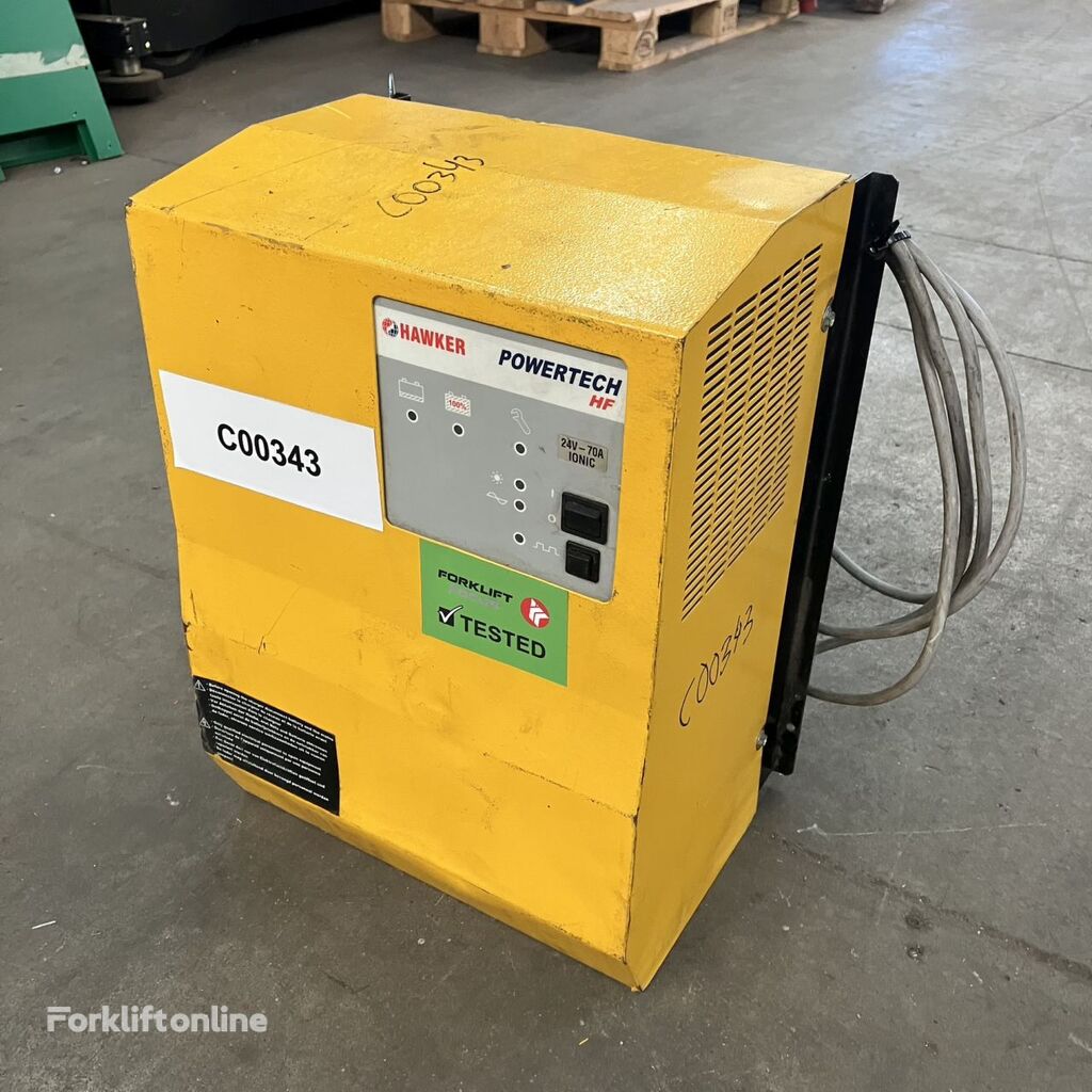 Hawker 24V/70A powertech HF forklift battery charger