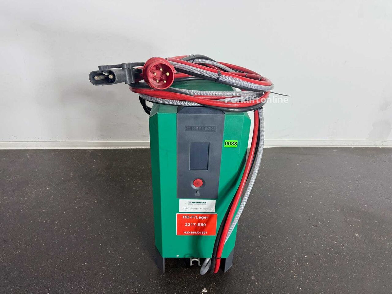 Hoppecke HF Premium Air 80V 120A forklift battery charger