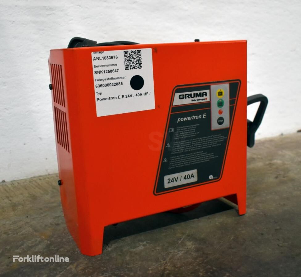 INDUSTRIE AUTOMATION Powertron E E 24V / 40A HF cargador de carretillas elevadoras