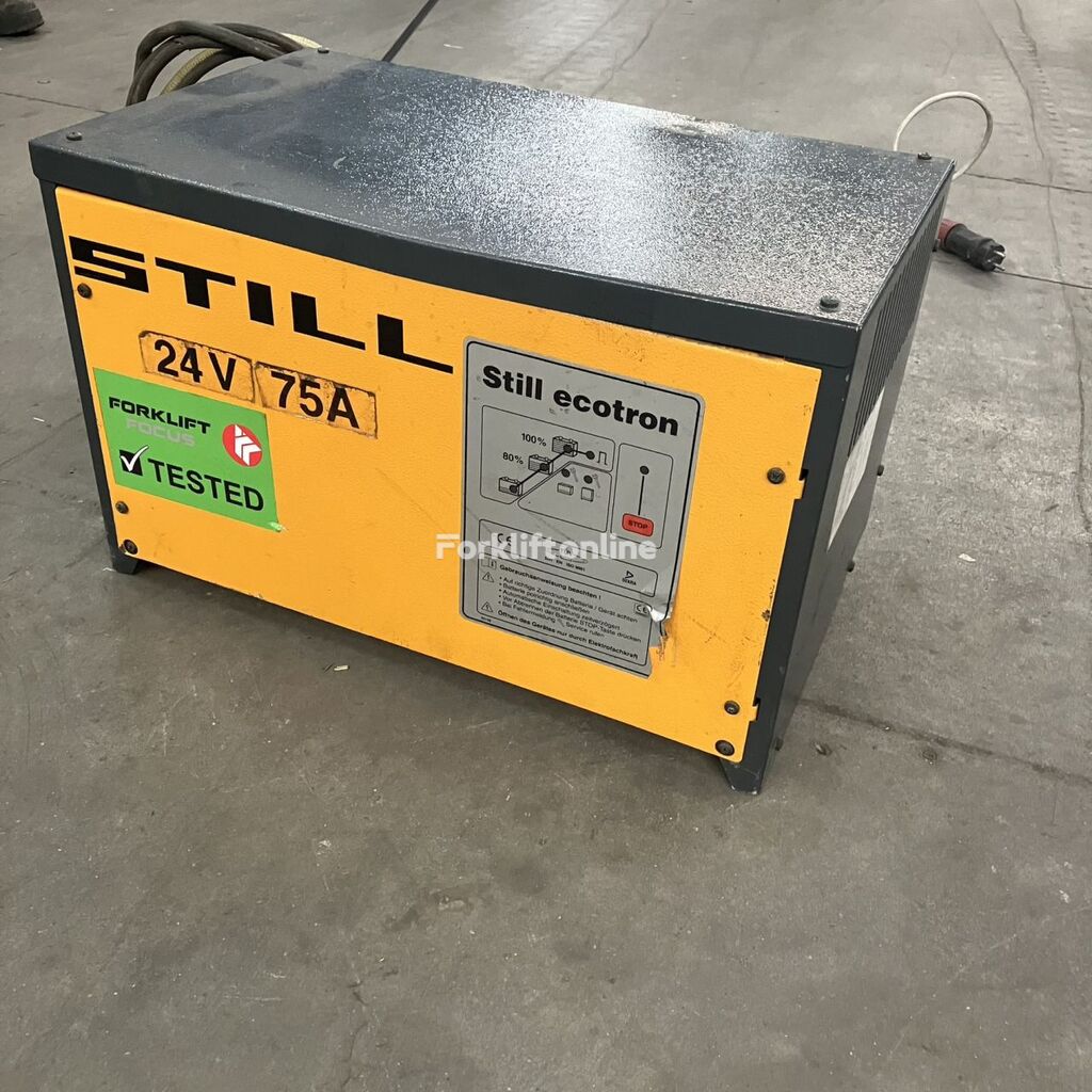 Still E 24/75eco EU forklift battery charger