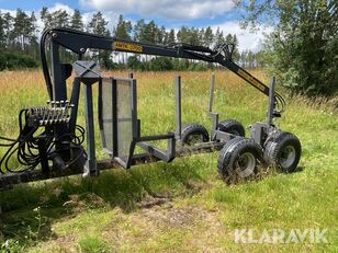 форвардер Bandtraktor med skogsvagn