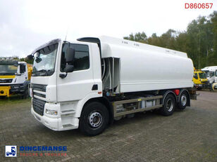 DAF CF 85.360 6X2 fuel tank alu 22 m3 / 4 comp + pump fuel truck