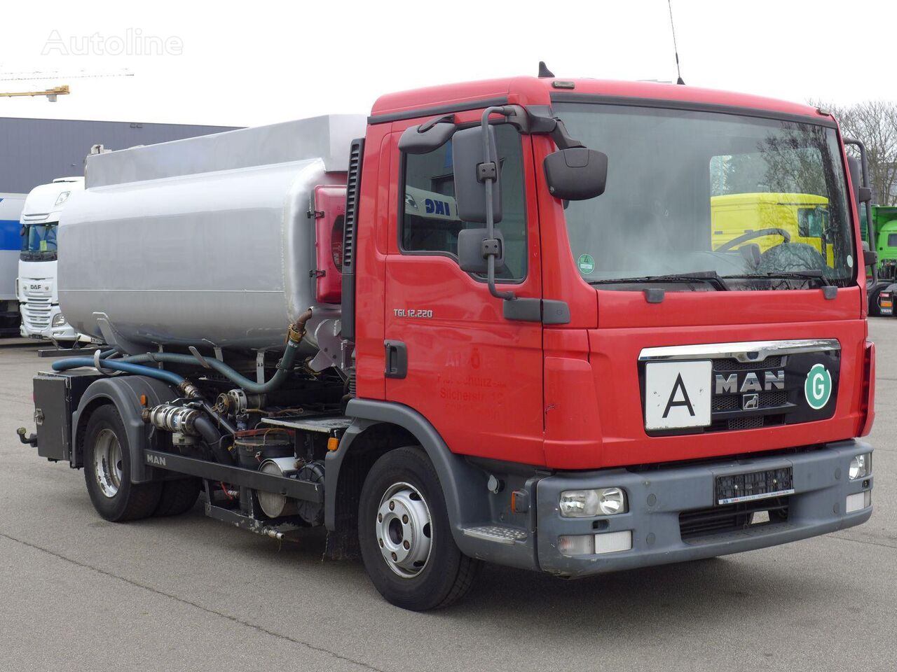 MAN TGL 12.220 TÜV*E5*Schalter*ADR*8030L* fuel truck