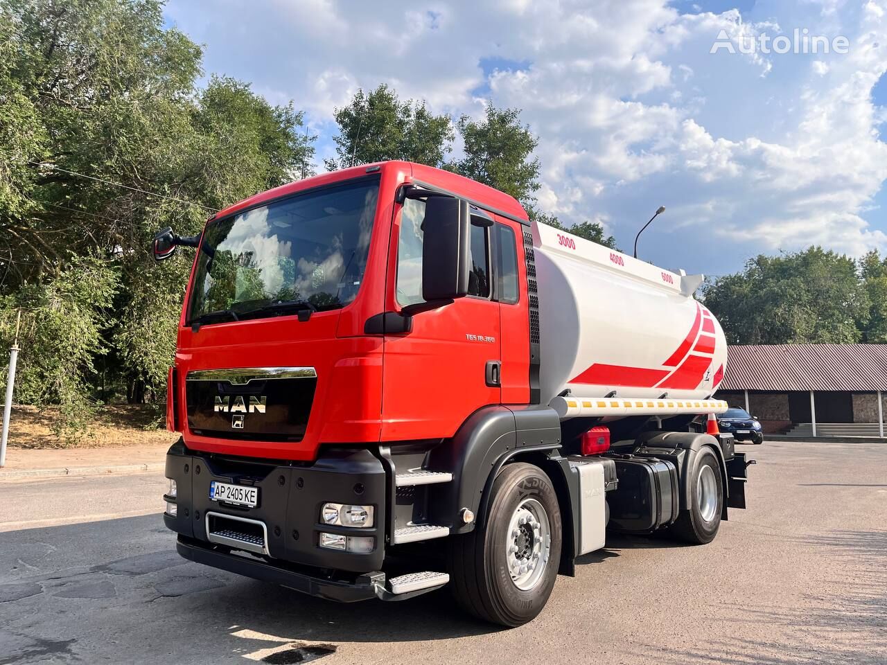 new MAN TGS  fuel truck