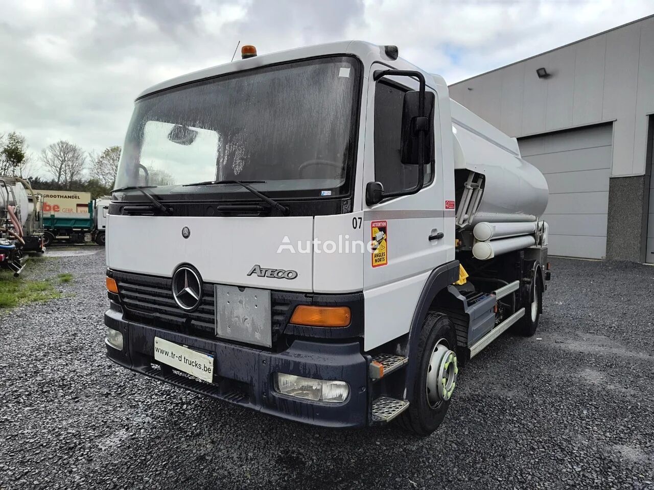 autocisterna PHM Mercedes-Benz Atego 1517 - 10 000L CARBURANT / FUEL - 4 COMP - LEAF / LAMES SU