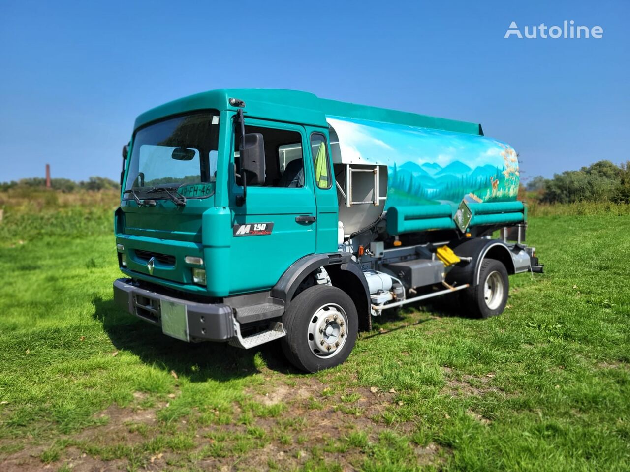 xe chở xăng dầu Renault Midliner 150