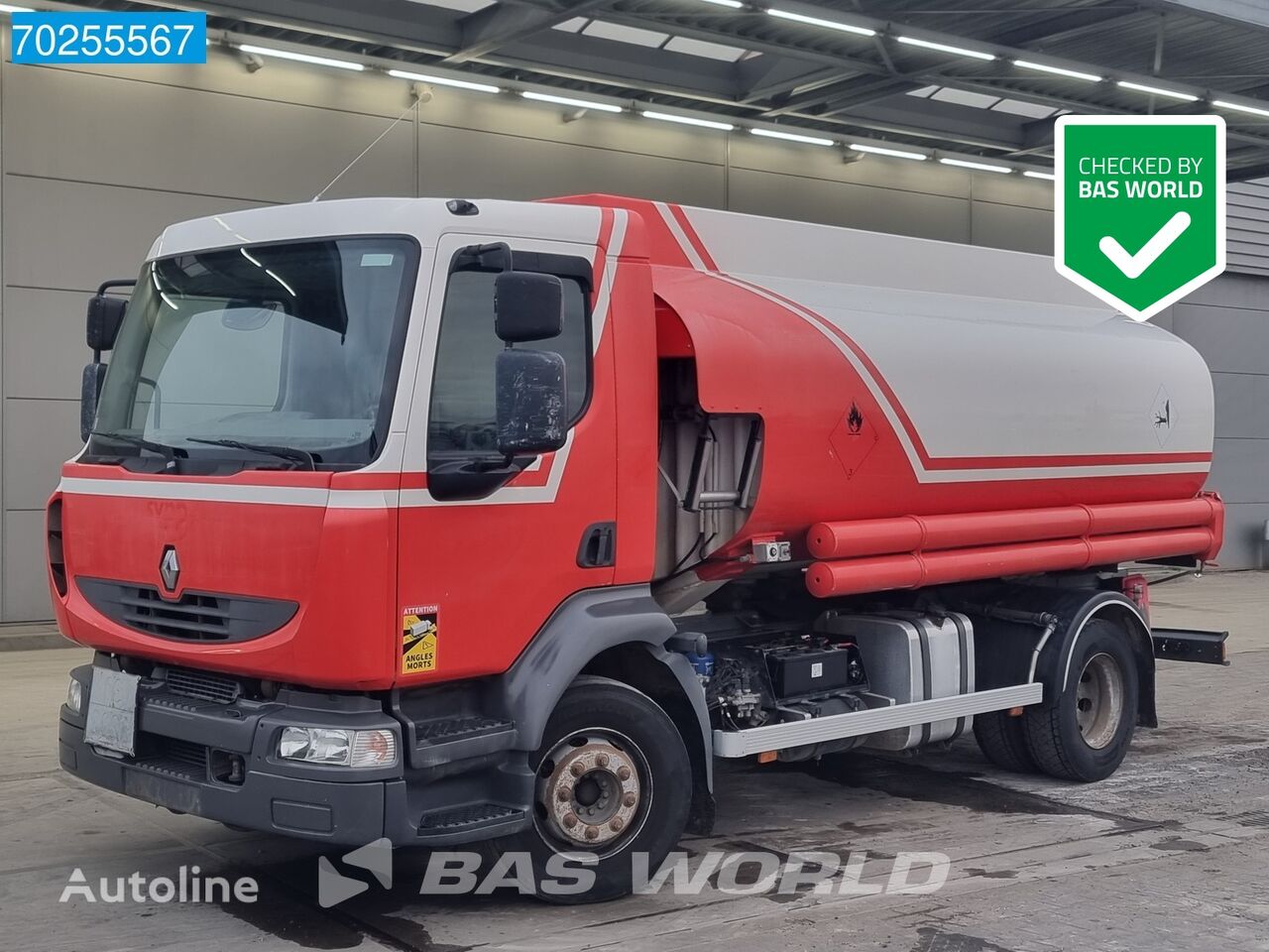 Renault Midlum 270 4X2 12.360 Ltrs 4 Comp ADR Euro 3 fuel truck