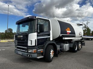 Scania P94 drivstoff transport tankbil