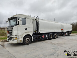 camion cisternă combustibil Scania R 480 + remorcă combustibil