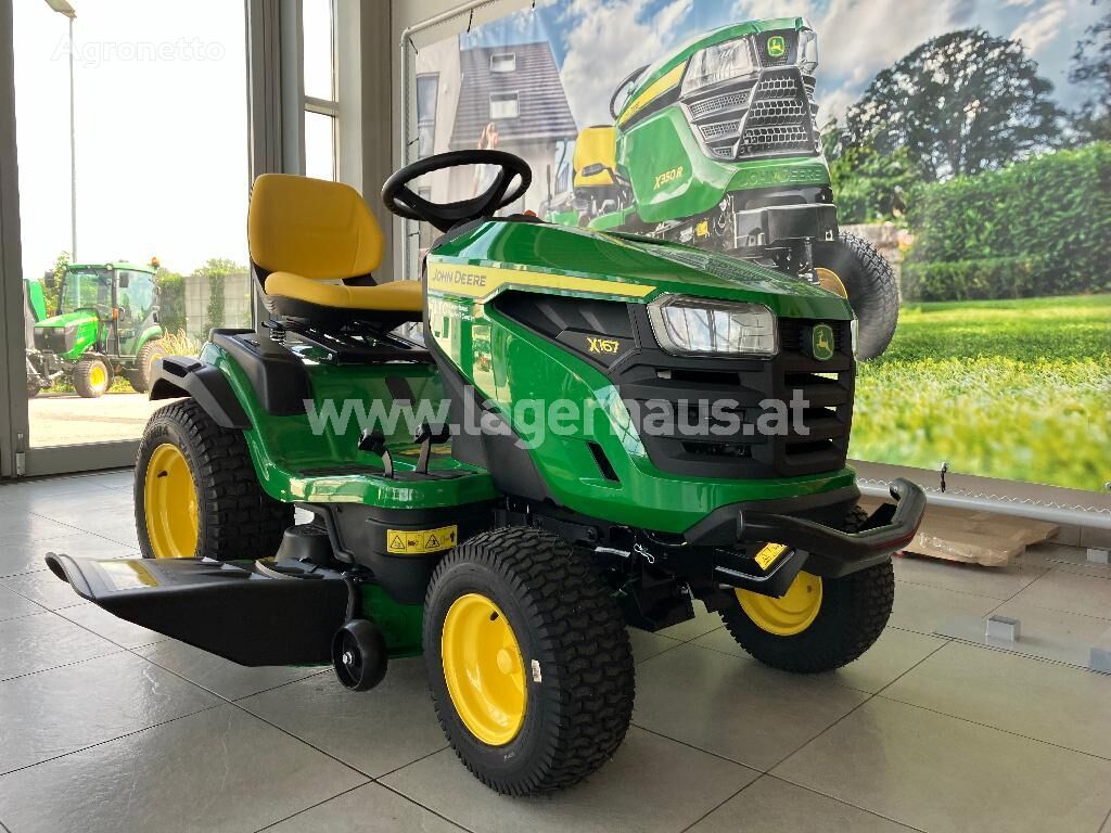 John Deere X167 lawn tractor