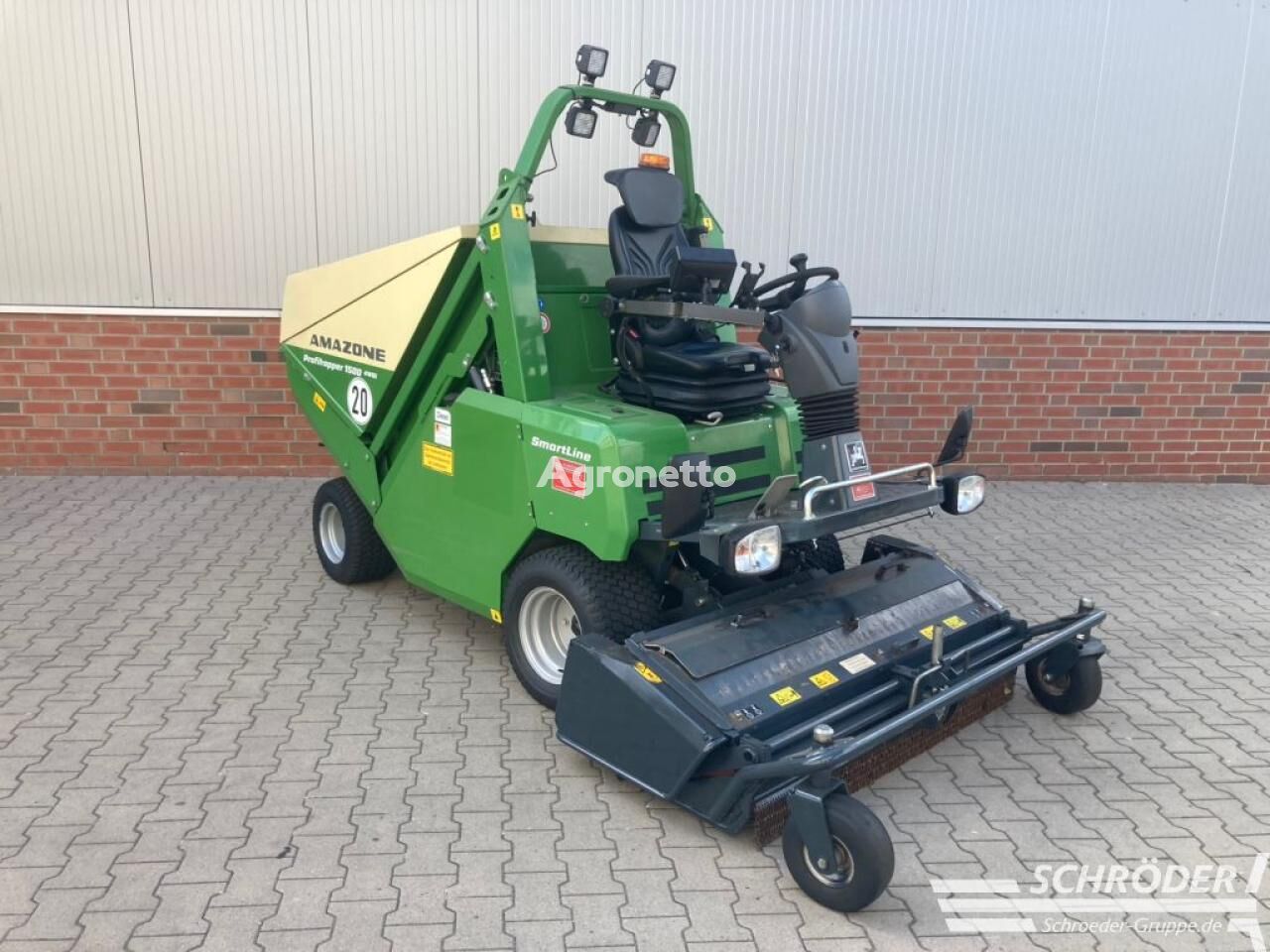 PROFIHOPPER PH 1500 tractor cortacésped
