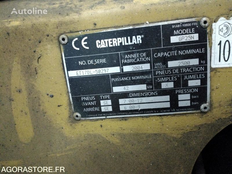 Caterpillar GP 25 N gasheftruck