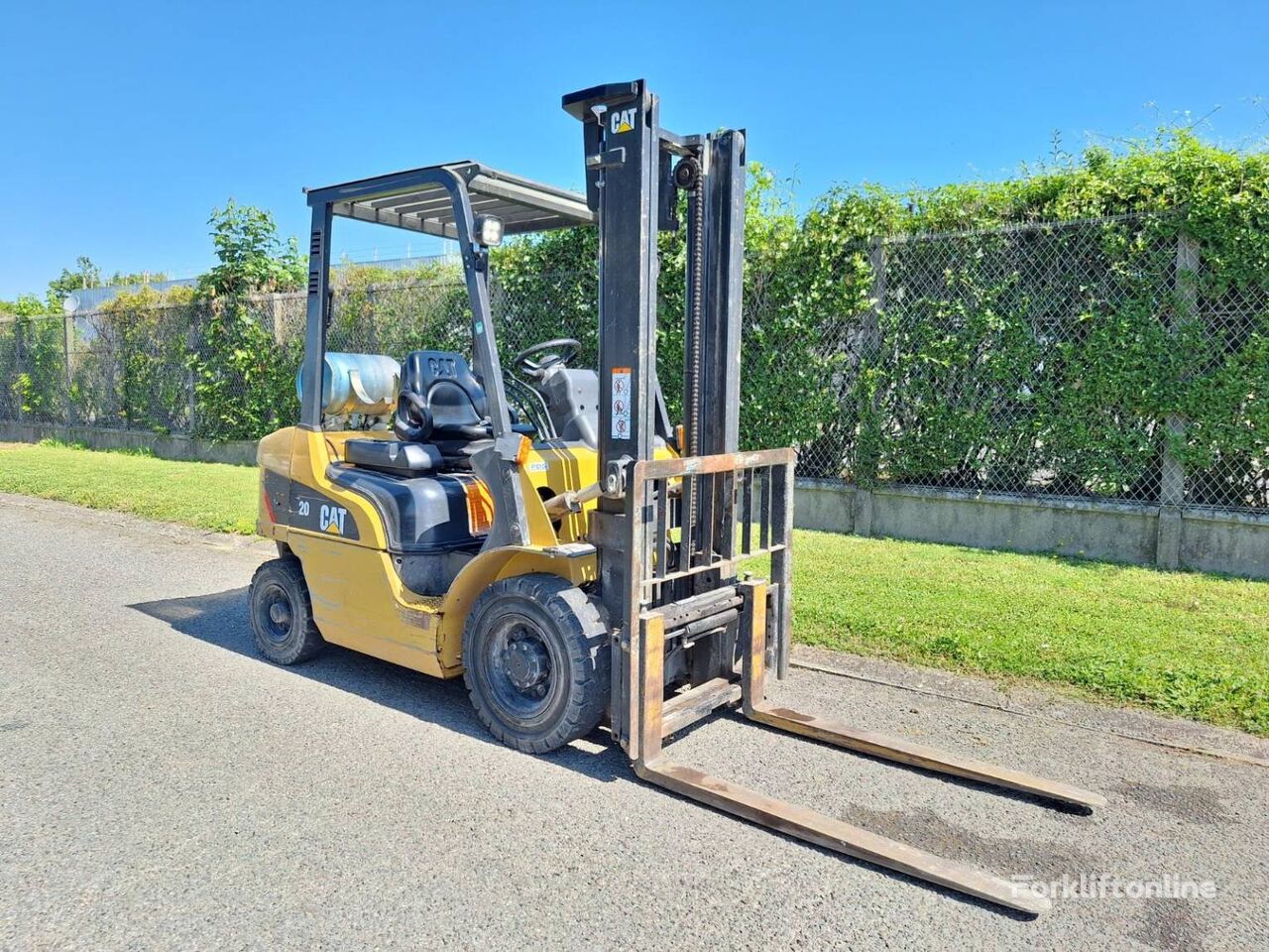 Caterpillar GP20NT gazlı forklift