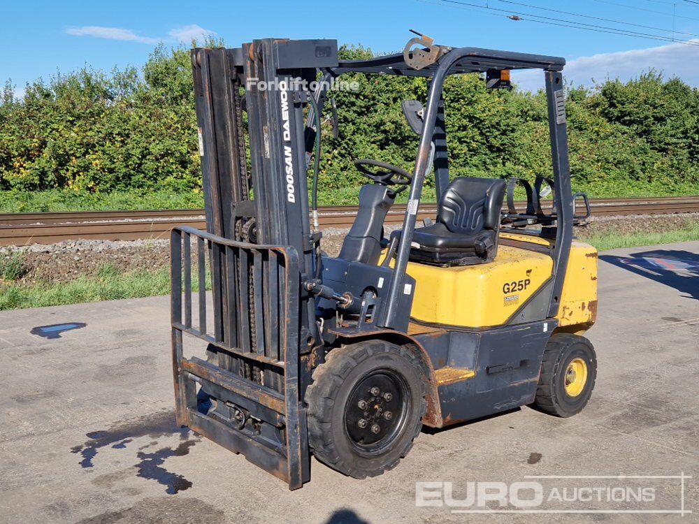 Купить газовый погрузчик Doosan G25P-3 | Forkliftonline KZ Газовый погрузчик Doosan G25P-3 - Forkliftonline