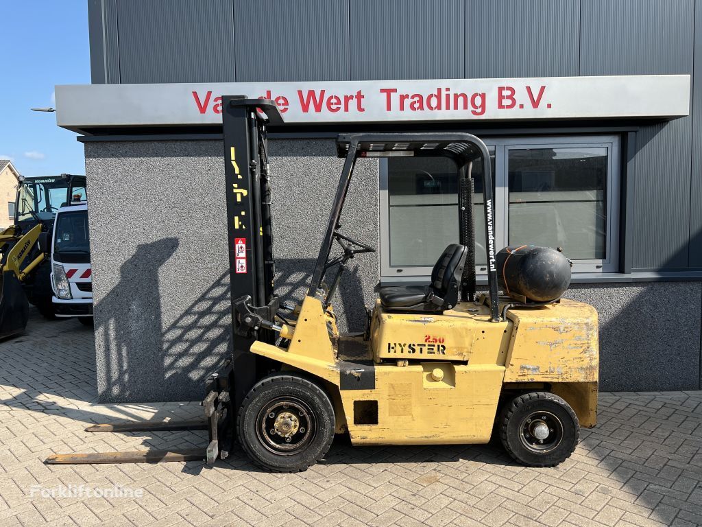 forklift gas H2.50XL Heftruck Hyster H2.50XL Duplo 375 Sideshift LPG