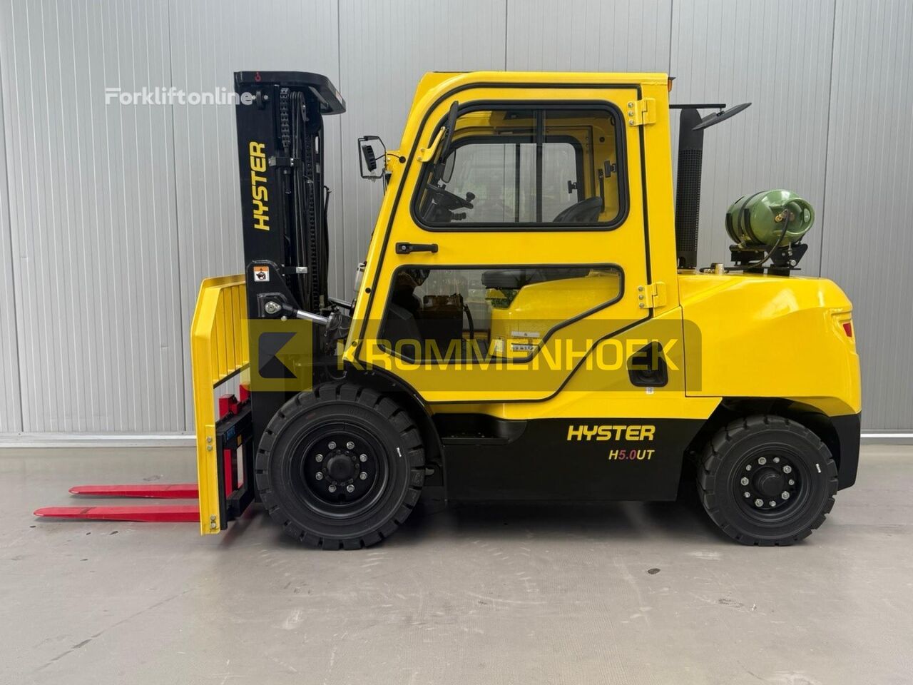Új Hyster H 5.0 UT Container specs gázzal működő targonca - Forkliftonline