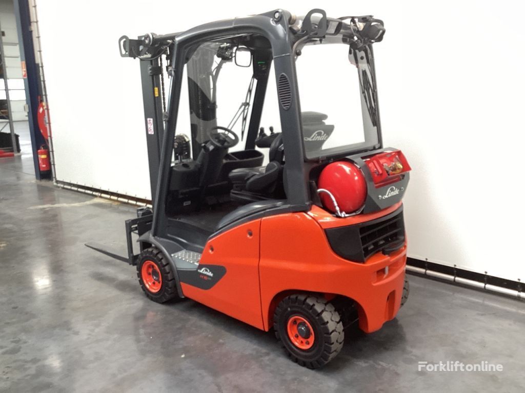 Linde 391 H 16 T-01 kaasukäyttöinen trukki